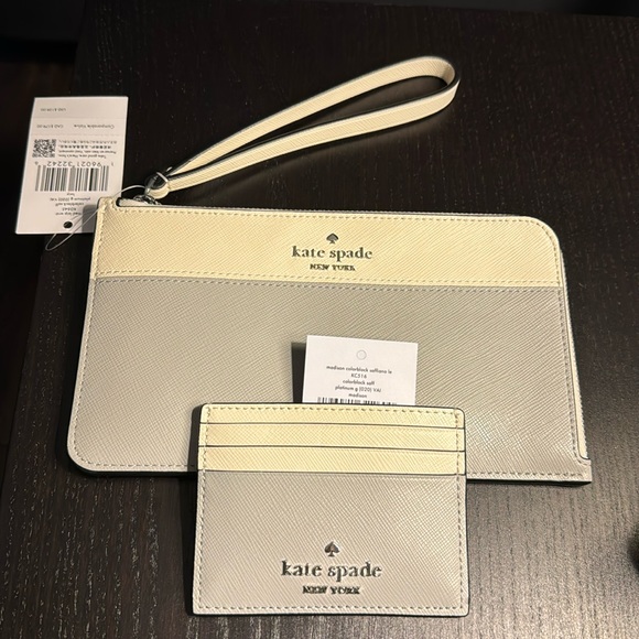 kate spade Handbags - NWT KATE SPADE wristlet and card holder